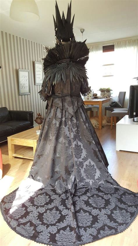 My Homemade Evil Dark Queen Costume Queen Costume Halloween Dress