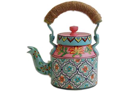 Painted Chai Pot Agra The Tao Of Tea
