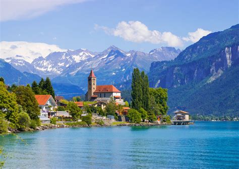 El Lago Brienz Y Su Magnífico Paisaje Alpino Mi Viaje