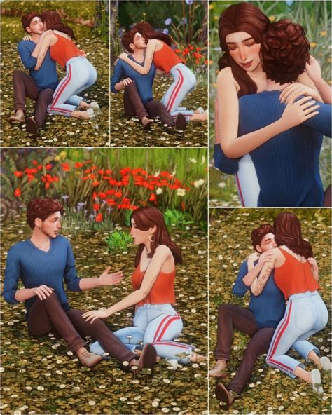 Hey Everyone This Is A Platonic Pose Pack For Two Sims Having A Heart