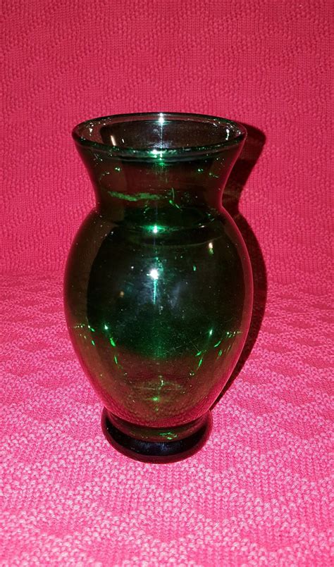 Unmarked Small Delicate Green Bud Vase With Unusual Color A Wonderful Piece For Home Decor