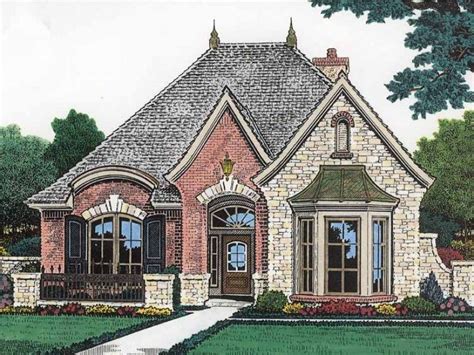 Eplans French Country House Plan Narrow Lot Plan With Tremendous Curb