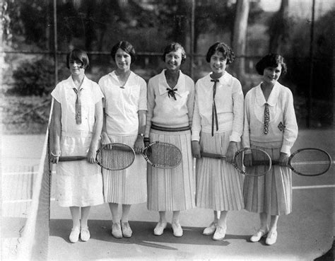 Womens Tennis Team 1920s Vintage Tennis Tennis Clothes Tennis