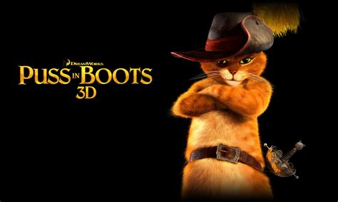 Puss in boots (antonio banderas) is a talking cat named for his signature pair of boots. Puss in Boots Movie Desktop Wallpaper