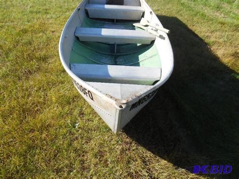 Sears 12 Ft Aluminum Boat We Sell Your Stuff Inc Auction 203 K Bid