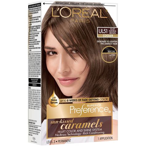 l oréal paris superior preference permanent hair color light brown ph