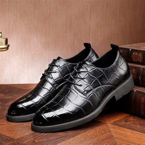 Mens Casual Shoe Oxfords Office Lace Up Mens Shoes Casual Mens Dress