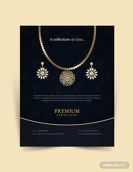 Jewellery Brochure Templates Psd Free Download Printable Templates