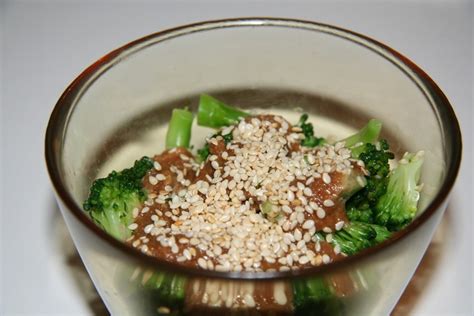 Fed wine vinegar 1/3 c. Broccoli salad with sesame dressing - Thrifty Living