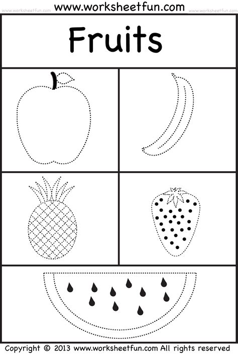 5 Best Images Of Fruit Printables For Preschoolers Printable Fruit
