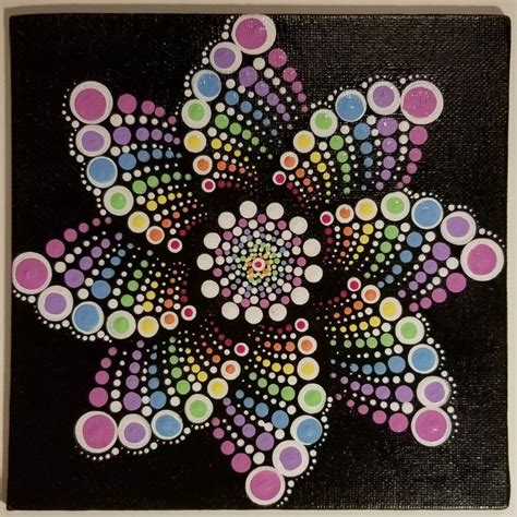 Dot Painting Patterns Dot Painting Dot Art Painting Mandala Painting