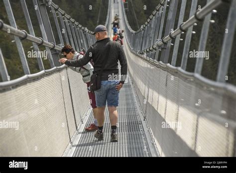 The Worlds Longest Suspension Footbridge Sky Bridge 721 In Mountain