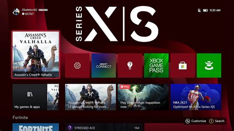 Xbox Series X S User Interface Walkthrough YouTube