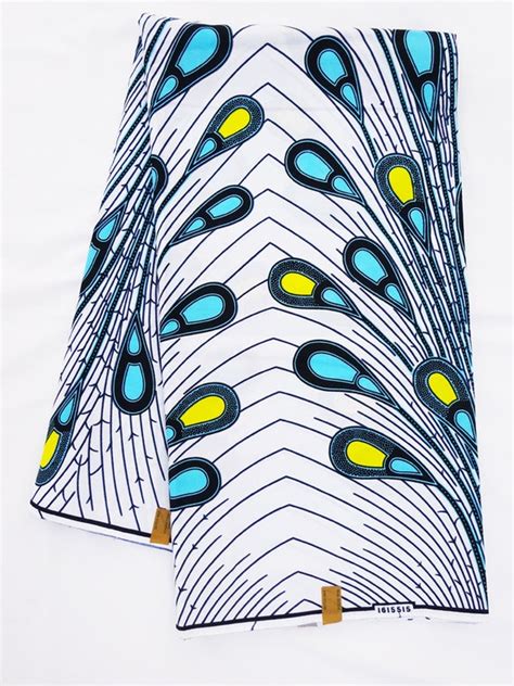 African Print Fabric Sold By Yard Ankara Fabric Electric