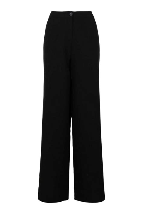woven tailored high waisted wide leg trousers boohoo uk high waisted trousers wide leg