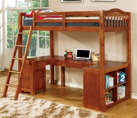 Nordic style triple bunk bed. Bunk Bed with Desk Underneath, The Best Furniture for Your ...