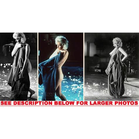 Marilyn Monroe Unseen Nudeswim Shoot Xrare X Photos On Ebid United