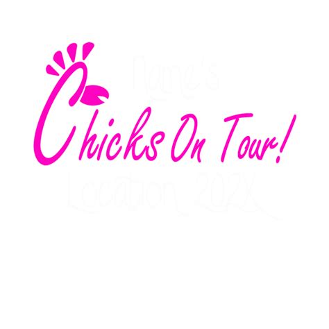 Chicks On Tour Hen Party T Shirts