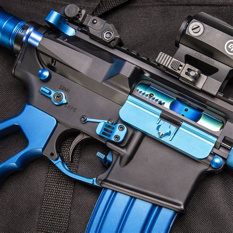 Guntec Ar 15 Blue Anodized Ultimate Rifle Kit