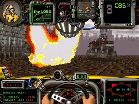 Race against opponents and destroy them with your guns. Download Road Warrior | DOS Games Archive