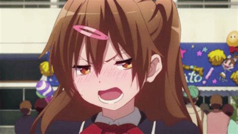 Embarassed Blush GIF Embarassed Blush Nibutani Descobrir E Compartilhar GIFs