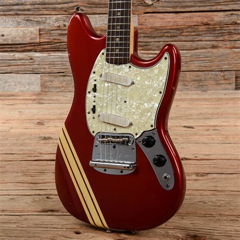 Fender Mustang Competition Red 1973 Chicago Music Exchange