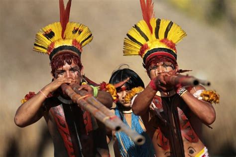 brazil s indigenous yawalapiti tribe honours the dead with festivities and wrestling