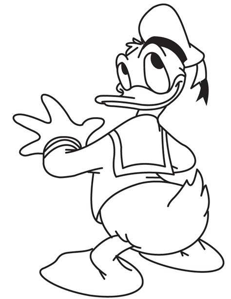 Donald Duck Coloring Pages Fun And Creative Activity For Kids