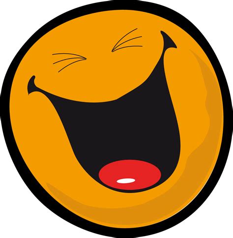 Very Laugh Face Smiley Clipart Laughter Clip Art Png