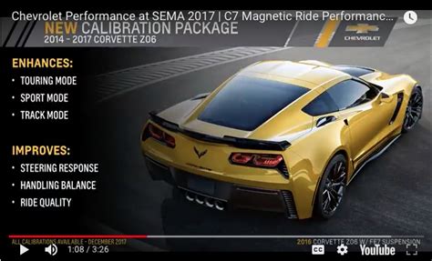 Improved Magnetic Ride Calibrations Being Offered For All C7 Stingray