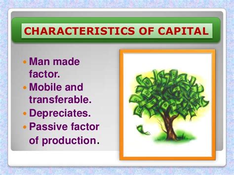 Characteristics Of Capital As A Factor Of Production Knec Notes And