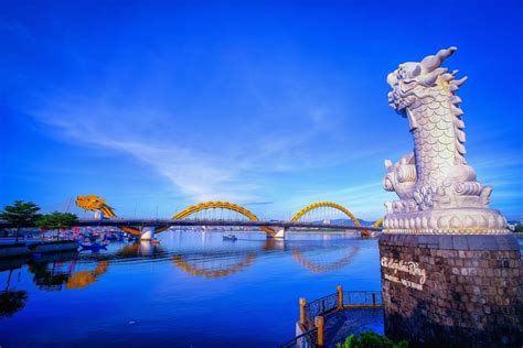 Dragon Bridge In Da Nang Vietnam By Quang Anh Ta