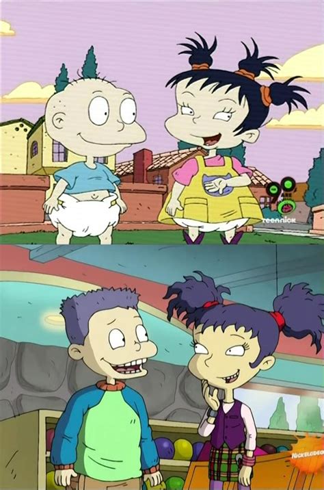 Tommy And Kimi Rugrats And All Grown Up By Dlee1293847 On Deviantart