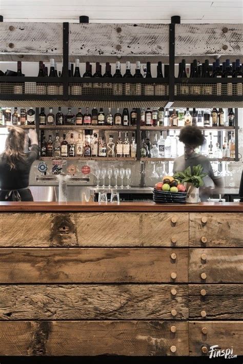 Rustic And Industrial Bar Design In Australia The Nelson Recycled