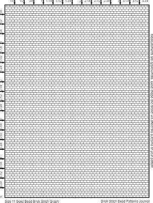 Printable Brick Stitch Graph Paper Brick Stitch Brick Stitch