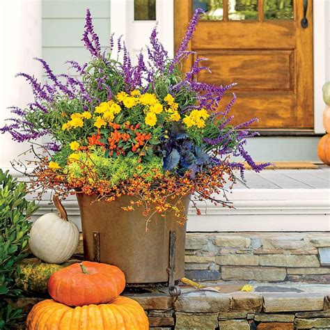 Southern Living On Twitter Fall Container Gardens Fall Planters