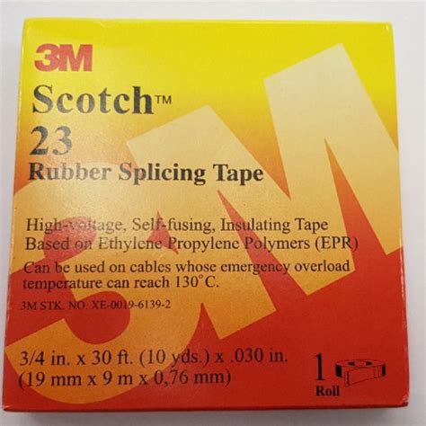 3m Scotch® 23 Rubber Splicing Tape Shopee Malaysia