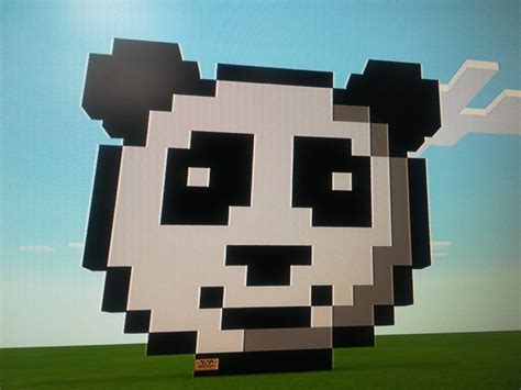 Custom minecraft maps are shared by the community to inspire, download and experience new worlds. The Panda 🐼 - Pixel Art | Minecraft Amino