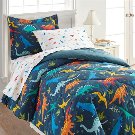 Bedding Set Comforter Sale Cotton Comforter Set Print Comforter Twin Size Bedding Dinosaur