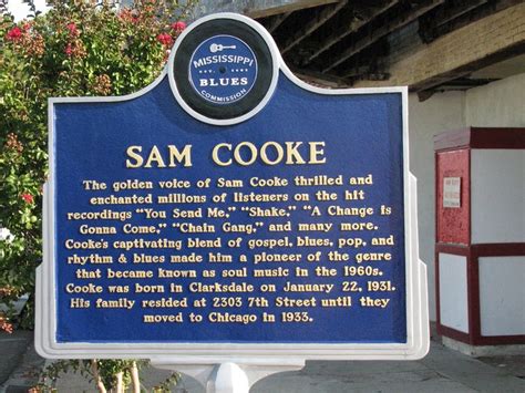 Memorial Plaque Dedicated To Sam Cooke Celebrities Who Died Young