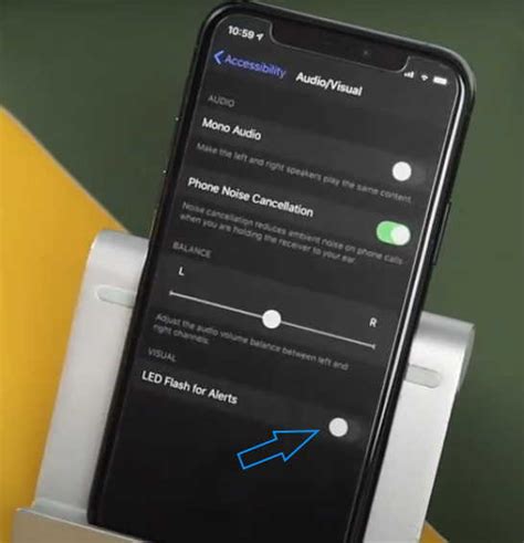 How to shut off flashlight on iphone. How to Turn LED Flash Notification On/Off iPhone X/XS/XR ...