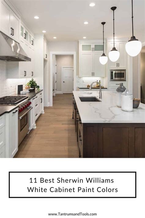 Best Sherwin Williams White Paint Color For Kitchen Cabinets