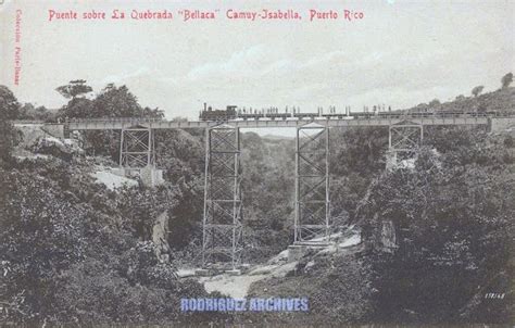 American Railroad Company Of Porto Rico Puente Sobre La Quebrada