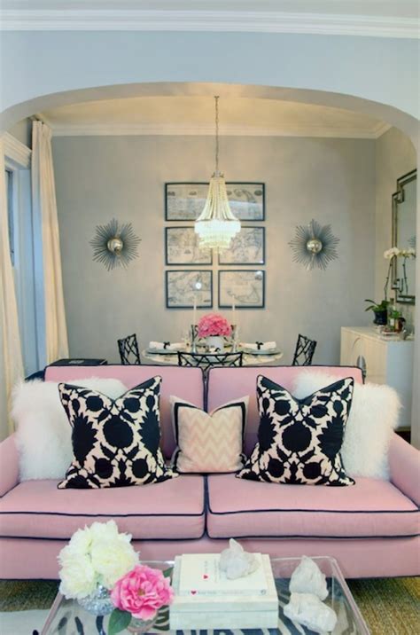 1000 Images About Pink Living Room On Pinterest Pink Walls The