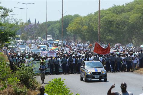 Hundreds Rally During Zimbabwes New Anti Sanctions Holiday
