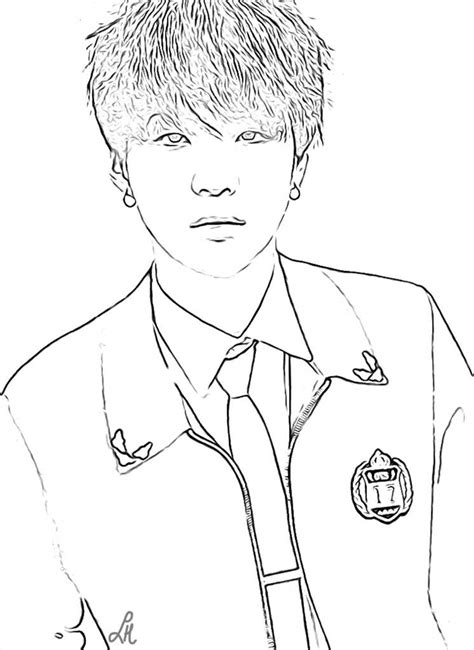 Jin was the first member to take over the official bts twitter account. BTS Coloring Pages | ARMY's Amino