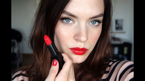 Makeup Tutorial Effortless Red Lips YouTube