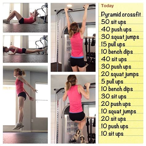 Pyramid Crossfit Workout Goal To Actually Be Able To Do This We Have