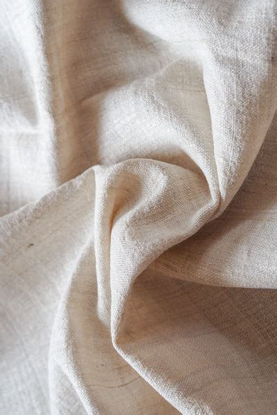 Eri Silk Fabric Undyed 100 Handspun And Handwoven Eri Silk Fabric