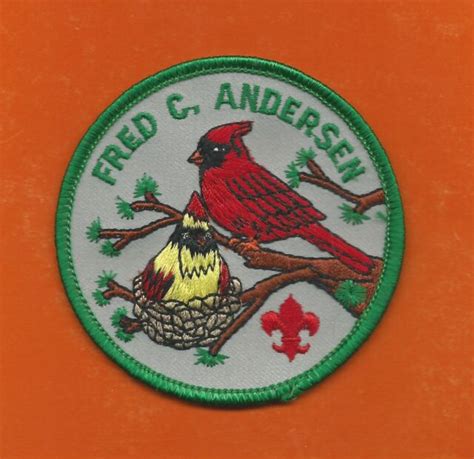 Scout Bsa 1990 Fred C Andersen Camp Summer Cardinals Northern Star